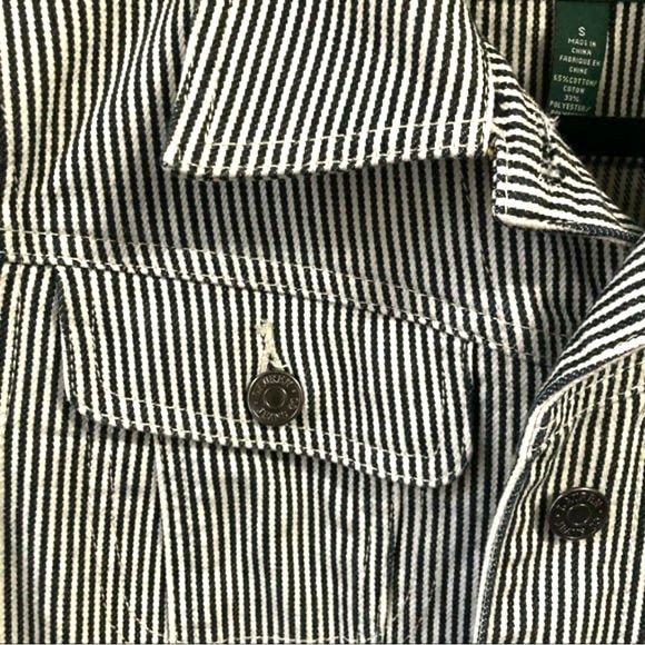 Lauren Jeans Striped Jacket S - Picture 5 of 7